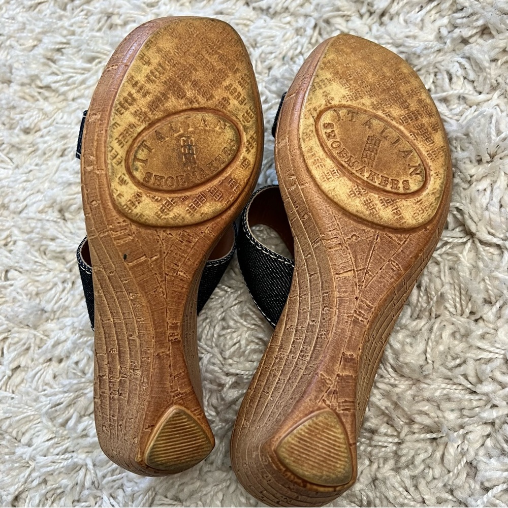 Italian Shoemakers Wedge Sandals - Picture 3 of 7